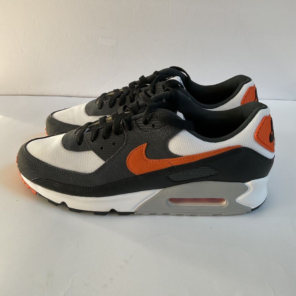 Nike Air Max 90 White Starfish Black Men's Sneakers Sz 12 DM0029-101